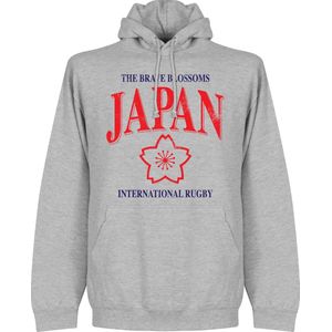 Japan Rugby Hoodie - Grijs - XL