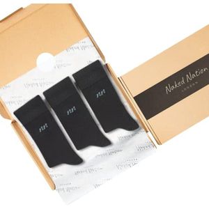 Luxe Bamboe Sokken Unisex - 6 Paar Zachte, Ademend en Hypoallergene Schoenaccessoires