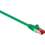 S/FTP CAT6 Gigabit netwerkkabel / groen - LSZH - 2 meter