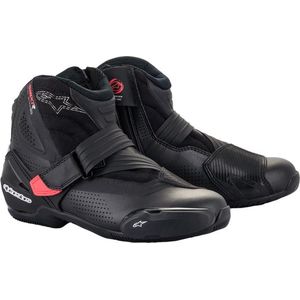 Alpinestars Stella SMX-1 R V2 Vented Black Diva Pink Shoes 36 - Maat - Laars