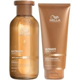 Wella Professionals Ultimate Smooth Duo Set - Shampoo en Conditioner - 250ml en 200ml