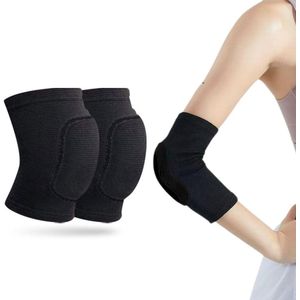 Elleboogsteunen/armsteunen voor tieners, mannen en vrouwen (2 stuks zwart)