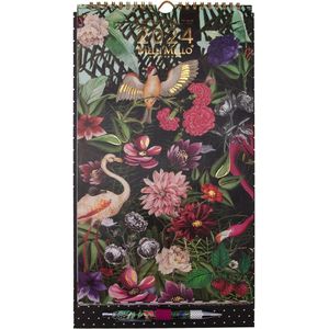 Melli Mello Bold Jungle familie planner 2024 - agenda - familie planner - 39x21cm