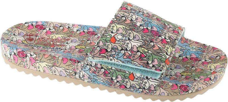 Skechers BOBS Women's 113735 Slide Sandal, TPMT, 6