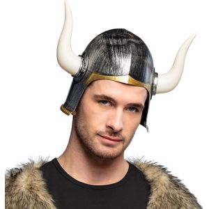 Boland - Helm Viking Ivar - Één maat - Volwassenen - Unisex -