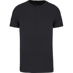 T-shirt Heren 3XL Kariban Ronde hals Korte mouw Vintage Charcoal 100% Katoen