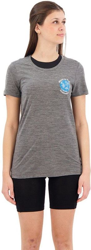 Icebreaker - Tech Lite II - T-shirt - Grijs - Korte Mouwen