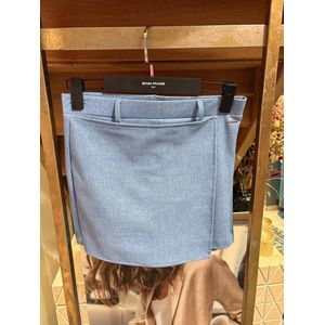 Travel Short Rok Uni Denim 2626 Bleached