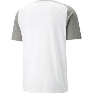 Puma Team Cup Casuals T-Shirt Heren - Wit | Maat: 3XL