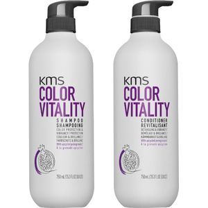 KMS - ColorVitality - Shampoo en Conditioner - 750ml