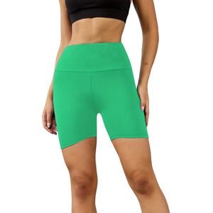 Nivard Biker Short Dames - Korte Legging - Lange Onderbroek - Bikershort - Met Pijpjes - Lichtgroen - Maat XS