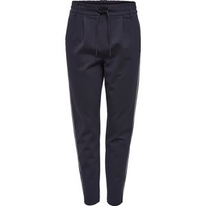 ONLY - ONLPoptrash - Bandplooibroek - Nachtblauw - Slimfit - 7/8 lengte