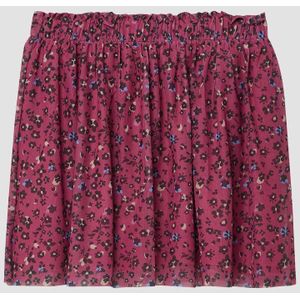 s.Oliver - A-lijnrok - Korte Rok - Mesh - Hoge Taille