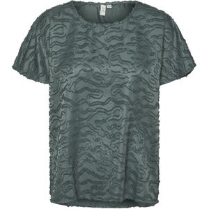 Vero Moda T-shirt Vmorose C/s O-neck Top Wvn Btq 10317601 Balsam Green Dames Maat - M