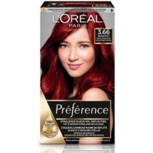 L’Oréal Paris Préférence Classic 3.66 Budapest - Intens Rood