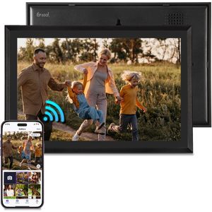 Saaf - Digitale Fotolijst - Zwart - 10,1 inch - Wifi - 160GB