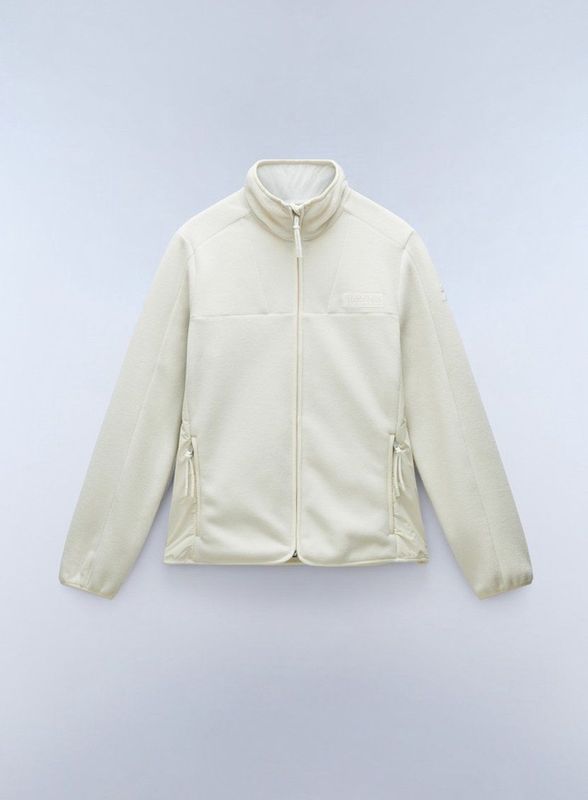Napapijri Damen Fleecehoodie Yupik 2.0 1 NP0A4I55 Beige Dimity-XXS