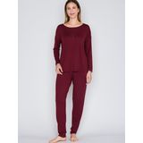 JOOP! - Luxe - Sportbroek - Donkerrood - Regular Fit