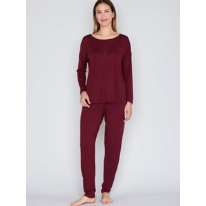 JOOP! - Luxe - Sportbroek - Donkerrood - Regular Fit