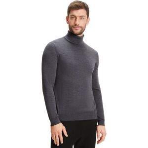FALKE - Basic Roll Neck - Coltrui - Grijs - Heren