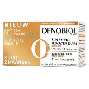 OENOBIOL Sun Expert Anti-Aging 2x30 Bruinings Capsules - Bruiningsversneller - Bruinen zonder zon - 2x30 caps