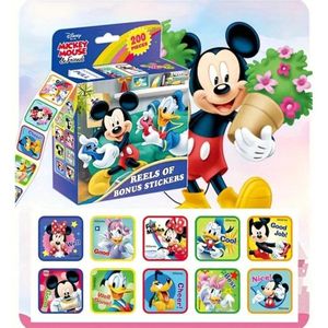 Disney Stickerrol 200 Stuks – Mickey Mouse & Donald Duck Stickers – Knutselen Kinderen