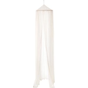 Bedhemel - Poederroze - Met Lovertjes - Diameter Hoepel 60 cm - Lengte Gordijn 2,50 m