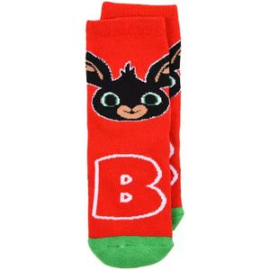 Bing Bunny Antislip Sokken – Rood/Groen – Maat 19/22