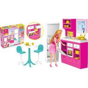 energie klep behuizing Barbie huis inrichting eettafel - speelgoed online kopen | De laagste  prijs! | beslist.nl