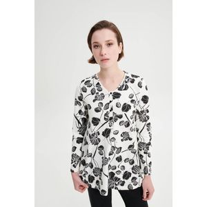 Vamp! Katoenen Pyjama Dames Volwassenen | Lange Mouw Lange Broek | Grote Maten | Zwart 19151 XXL