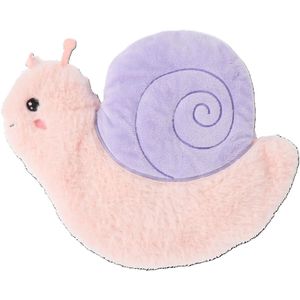 Slak Magnetron Knuffel – Warmtekussen Kinderen – Opwarmbare Knuffel Dier – Zachte Knuffel met Kleiballetjes – Veilig & Rustgevend – Voor Slaap & Troost - Pittenkussen