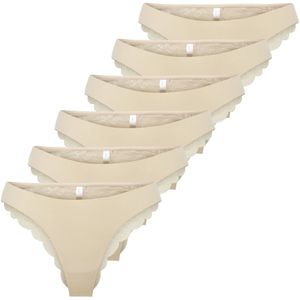 ONLY Slip ONLCHLOE LACE BRAZIL 6P Set van 6