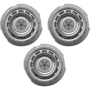 3 Scheerkoppen geschikt voor Philips SH90 S9000 serie – scheerhoofd – Scheermesjes - shaving blades