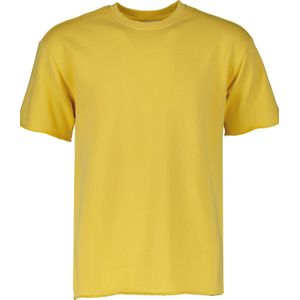 Knowledge Cotton T-shirt - Regular Fit - Geel - S
