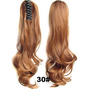 Brazilian Paardenstaart, Ponytail extensions wavy – rood 30#