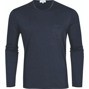 Mey - Jefferson - T-Shirt - Yacht Blue - Lange Mouw