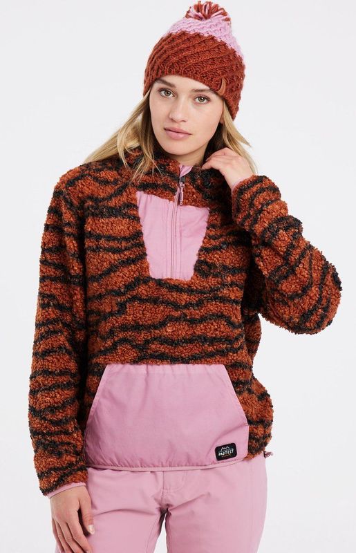 Protest PRTFASSA – Top met 1/4 ritssluiting Dames – Uluru Rust