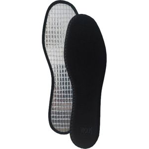 Woly Alu-Fleece Inlegzool - Winter Inlegzool met Aluminiumfolie - Tegen koude voeten - Warm en zacht - Maat 48