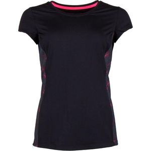 Sjeng Sports Sportshirt - Maat S  - Vrouwen - zwart/grijs/roze