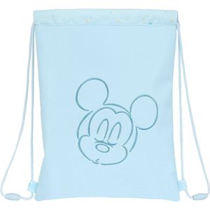 Mickey Mouse Clubhouse Rugtas Met Koordjes Mickey Mouse Clubhouse Licht Blauw (26 X 34 X 1 Cm)