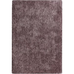 Esprit - #relaxx - Hoogpolig vloerkleed - 120x170 cm - Donkerpaars gemêleerd - Superzacht Modern Vloerkleed