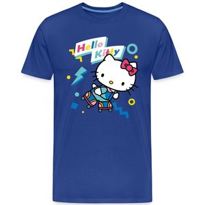 Hello Kitty Jaren 90 Stijlen Met Rolschaatsen Premium T Shirt Heren