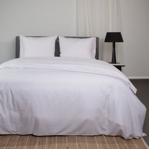 Superieur - Dekbedovertrek Twin Face - Wit - 100% Katoen - 240x200/220cm