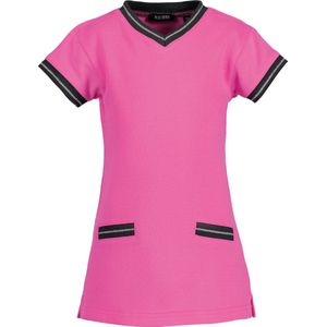 Blue Seven Meisjes Jurk Stoer Roze -  Maat  116