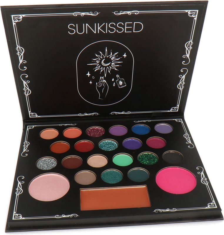 Sunkissed - Witching Hour - Face Palette - 16 x 0,9 g Oogschaduw - 4 x 0,6 g Blusher - 3,3 g Markeerstift - 3,3 g Bronzer