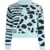 myMo KIDS - Trui - Mintgroen - Dierenprint