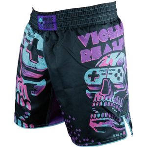 PRiDEorDiE Fight Short Violent Reality Zwart - XXXL