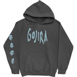 Gojira - Fortitude Faces Hoodie/trui - XL - Zwart