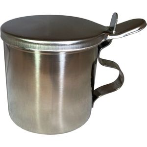 Sputumbeker RVS Met Klepdeksel