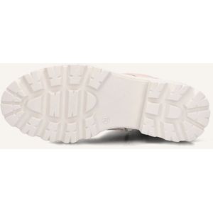 Red Rag - Veterboots - Beige - Leer - Gouden Detail